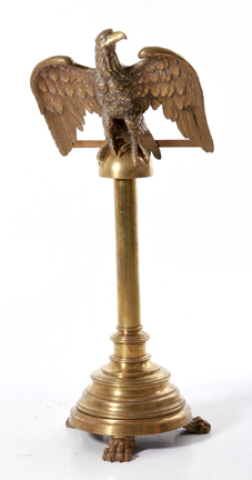 New York Art Works brass lectern
