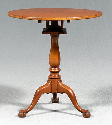New York Chippendale candlestand,