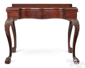 NEW YORK CHIPPENDALE CARVED MA