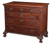 NEW YORK CHIPPENDALE CARVED MA