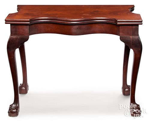 NEW YORK CHIPPENDALE MAHOGANY