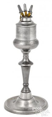 NEW YORK CITY PEWTER FLUID LAM