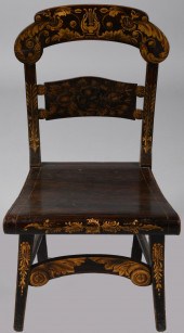 NEW YORK CLASSICAL STYLE GILT-