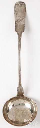 NEW YORK COIN SILVER LADLE BY