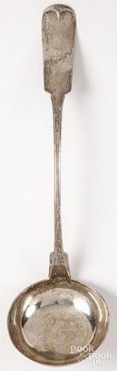 NEW YORK COIN SILVER LADLE BY