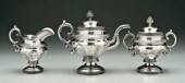 New York coin silver tea servi
