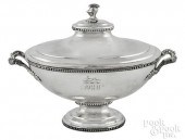 NEW YORK COIN SILVER TUREEN, C