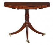 NEW YORK FEDERAL CARVED MAHOGA