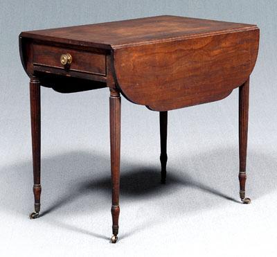 New York Federal Pembroke table,