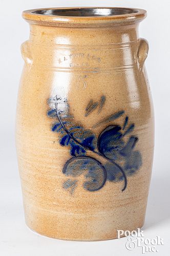 NEW YORK FIVE-GALLON STONEWARE