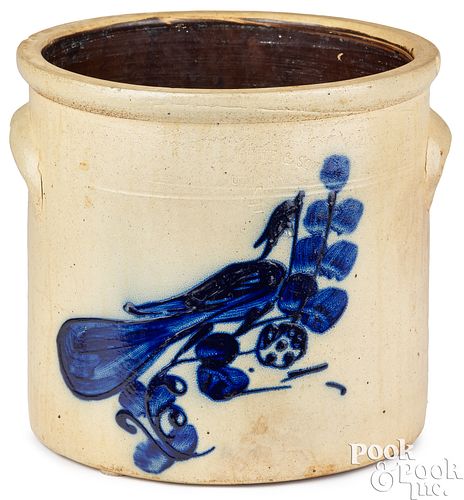 NEW YORK FOUR-GALLON STONEWARE