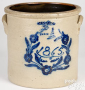 NEW YORK FOUR-GALLON STONEWARE