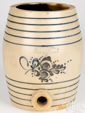 NEW YORK FOUR-GALLON STONEWARE