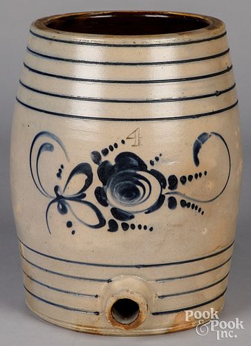 NEW YORK FOUR-GALLON STONEWARE