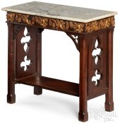 NEW YORK GOTHIC MAHOGANY PIER