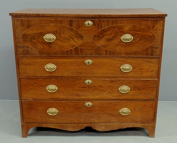 New York Hepplewhite inlaid