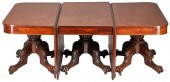 NEW YORK MAHOGANY 3-PEDESTAL D