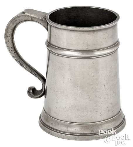 NEW YORK, NEW YORK PEWTER QUART