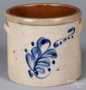 NEW YORK ONE-GALLON STONEWARE