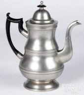 NEW YORK PEWTER COFFEE POT, CA