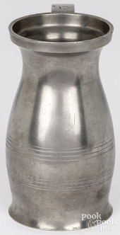 NEW YORK PEWTER QUART MEASURE