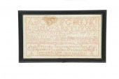 NEW YORK SAMPLER.  Eliza Ann G