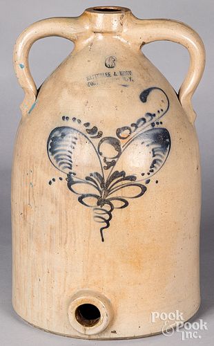 NEW YORK SIX GALLON STONEWARE WATER