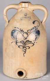 NEW YORK SIX GALLON STONEWARE