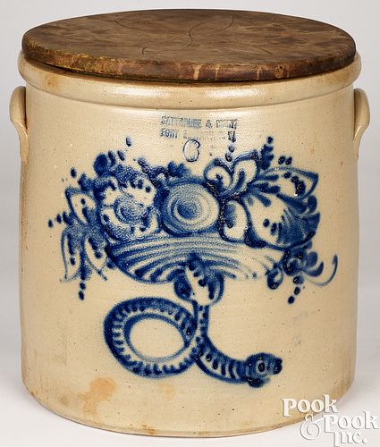 NEW YORK SIX-GALLON STONEWARE