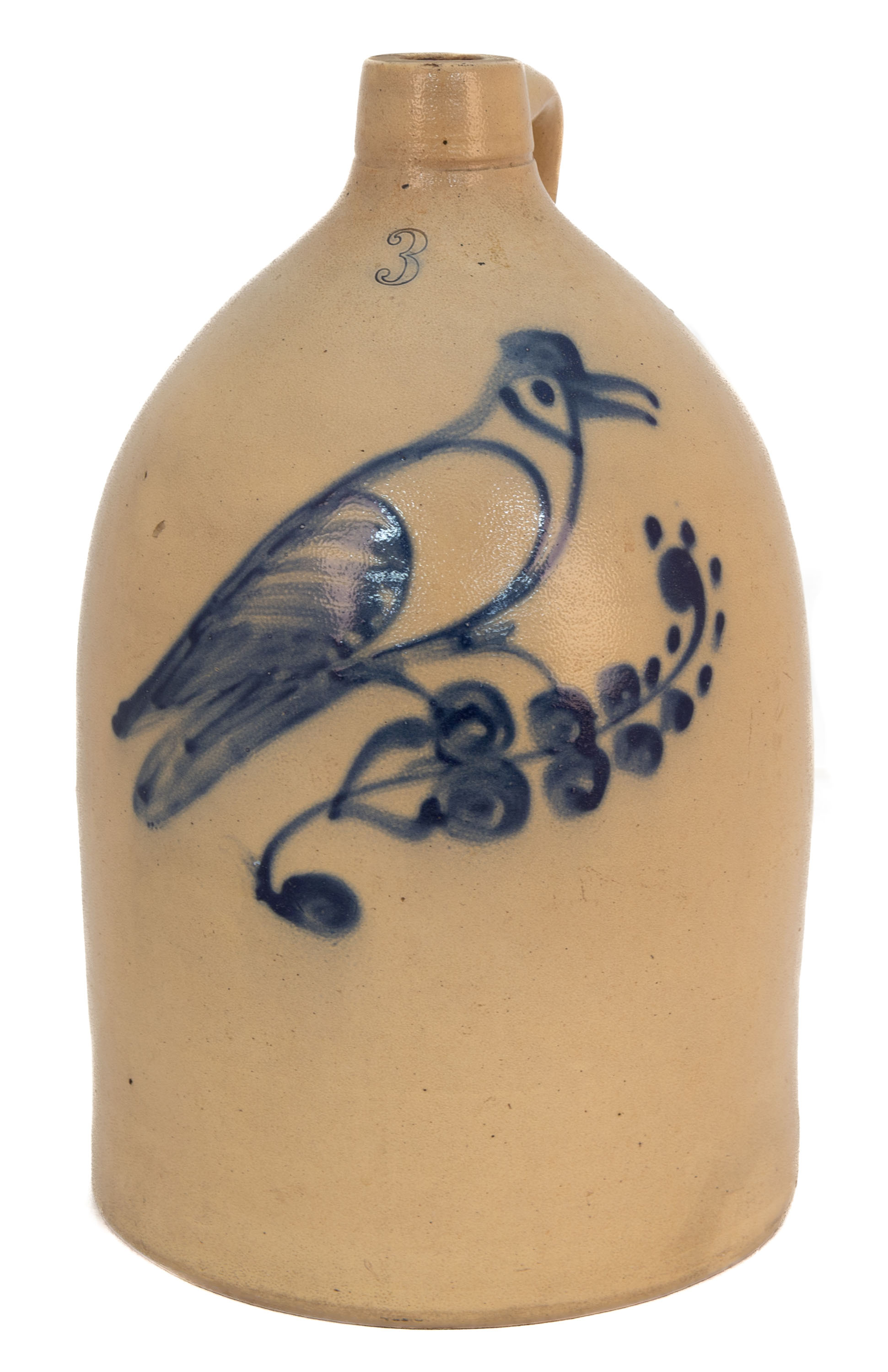 NEW YORK STATE 3 GALLON STONEWARE