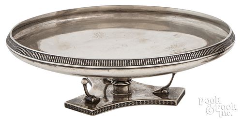 NEW YORK STERLING SILVER FOOTED