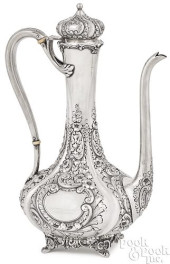 NEW YORK STERLING SILVER TEAPO