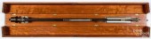 NEW YORK STICK BAROMETER, 19TH