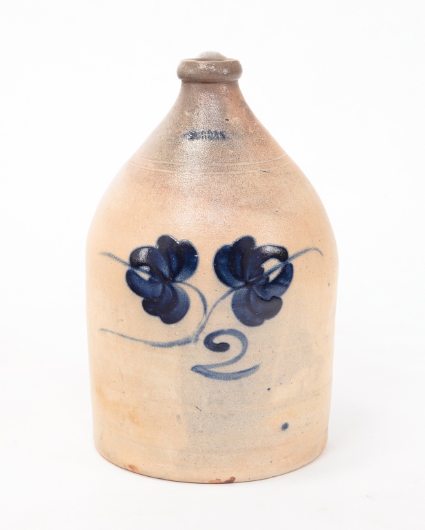 NEW YORK STONEWARE JUG. Third