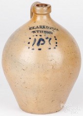 NEW YORK STONEWARE OVOID JUGNe