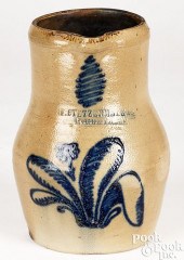 NEW YORK STONEWARE PITCHER, 19