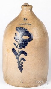 NEW YORK STONEWARE TWO GALLON