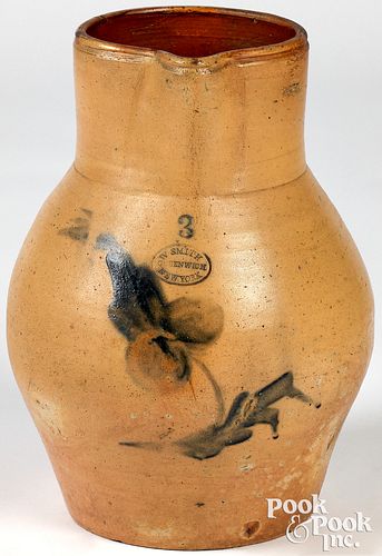 NEW YORK THREE GALLON STONEWARE