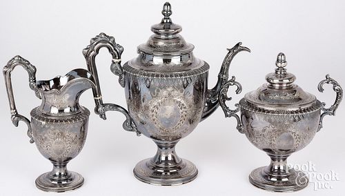 NEW YORK THREE-PIECE STERLING