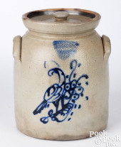 NEW YORK TWO-GALLON LIDDED CRO