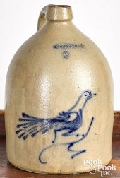 NEW YORK TWO GALLON STONEWARE