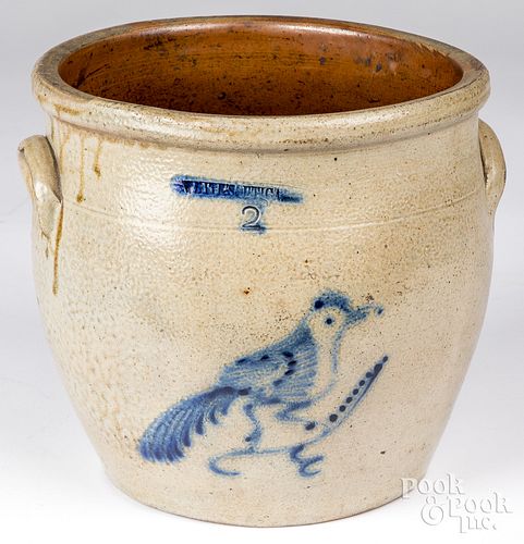 NEW YORK TWO GALLON STONEWARE