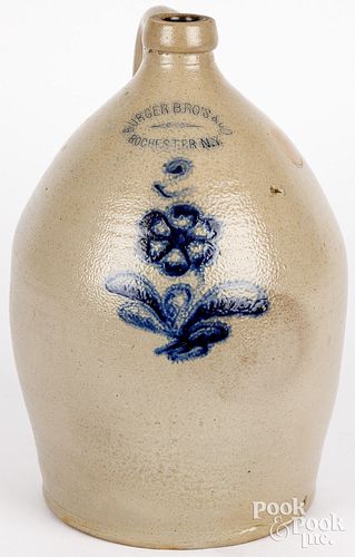 NEW YORK TWO-GALLON STONEWARE