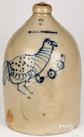 NEW YORK TWO-GALLON STONEWARE