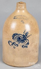 NEW YORK TWO-GALLON STONEWARE