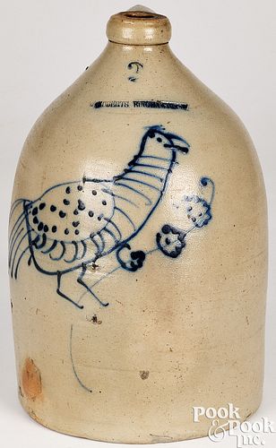 NEW YORK TWO-GALLON STONEWARE