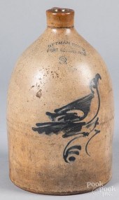 NEW YORK TWO-GALLON STONEWARE