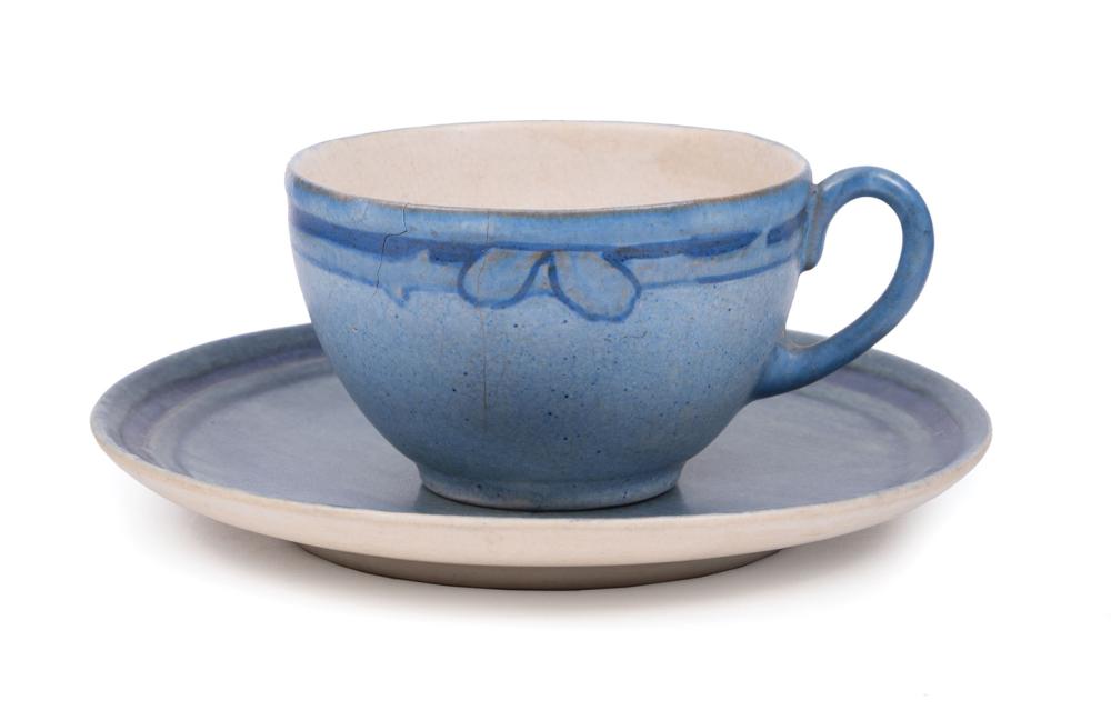 NEWCOMB COLLEGE ART POTTERY CUP AND