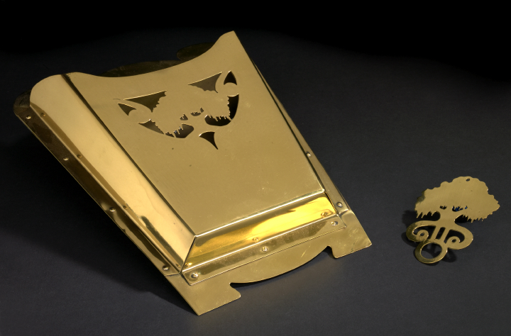 Newcomb College Brass Mailbox and