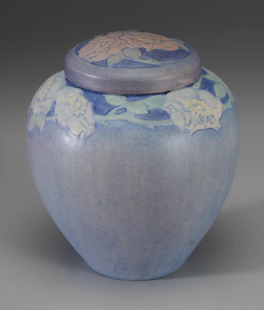 Newcomb College Lidded Jar